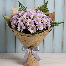 Букет соблазн в Нинах Букет цветов из:  Хризантемы в Нинах
