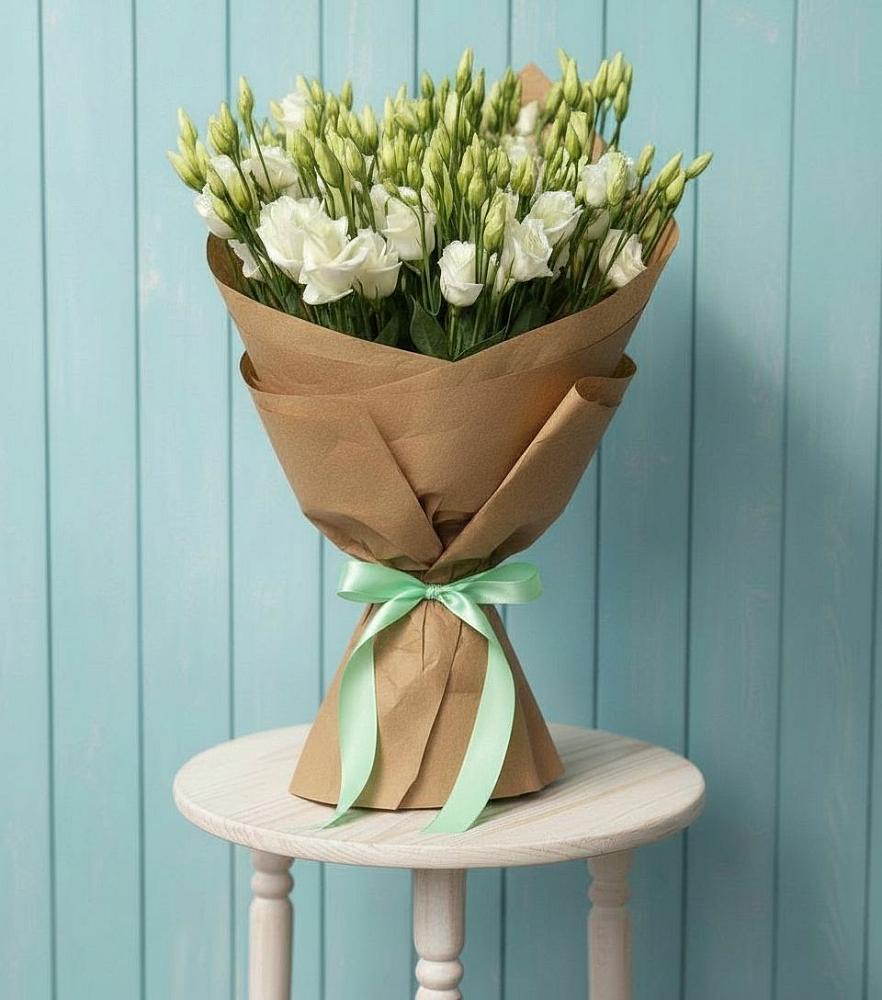 Букет Утренняя Свежесть в Нинах Букет цветов из: Лизиантусы в Нинах