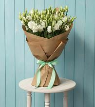 Букет Утренняя Свежесть в Нинах Букет цветов из:  Лизиантусы в Нинах