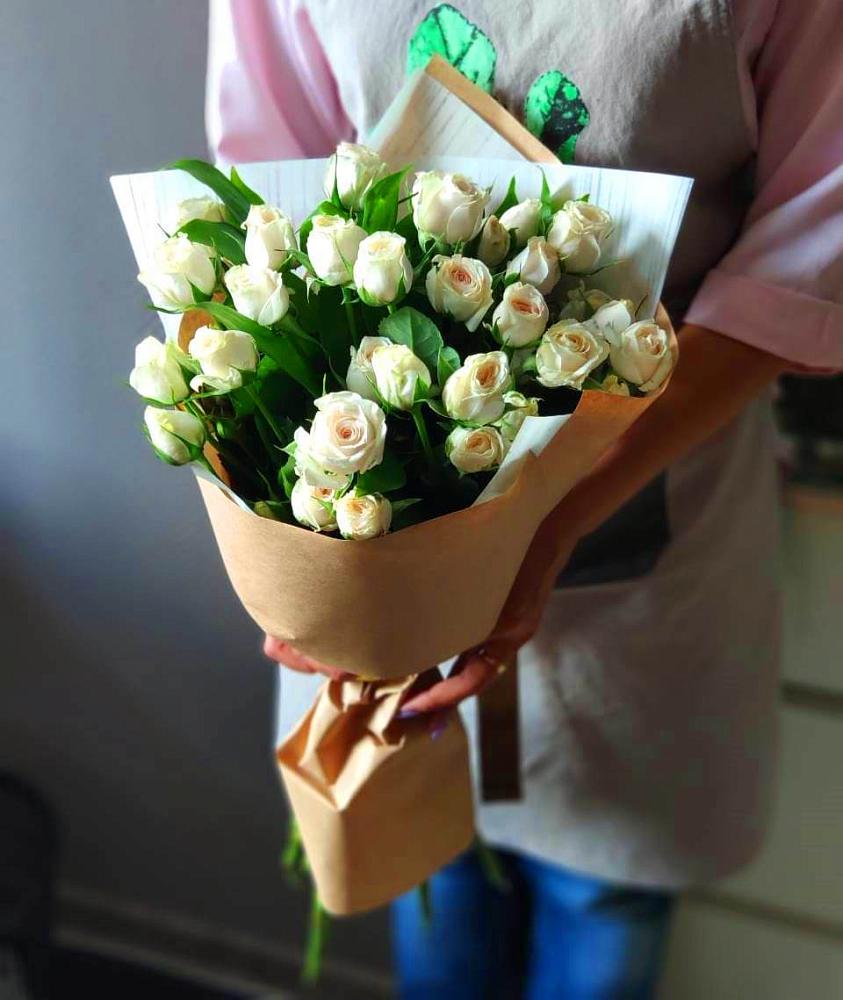 Букет хорошее настроение в Нинах Букет цветов из: Розы в Нинах