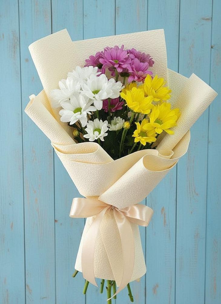 Букет школьные годы в Нинах Букет цветов из: Хризантемы в Нинах