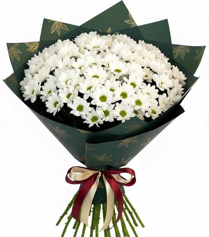 Букет море ромашек в Нинах Букет цветов из: Хризантемы в Нинах
