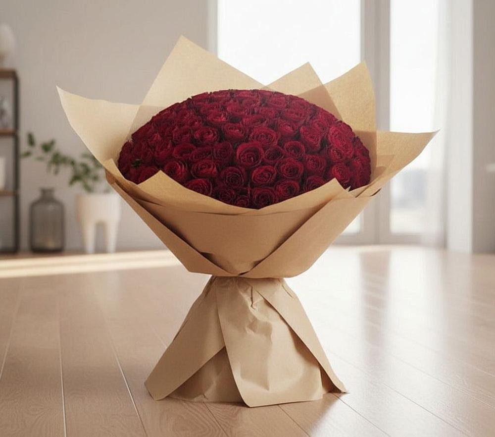 101 Красная роза в Нинах Букет 101 Красная роза в Нинах